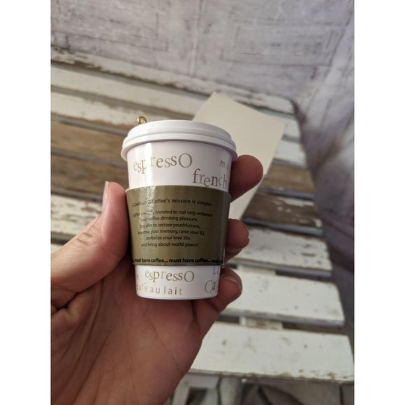 Hallmark good cuppa coffee mug espresso ornament X - Picture 6 of 6